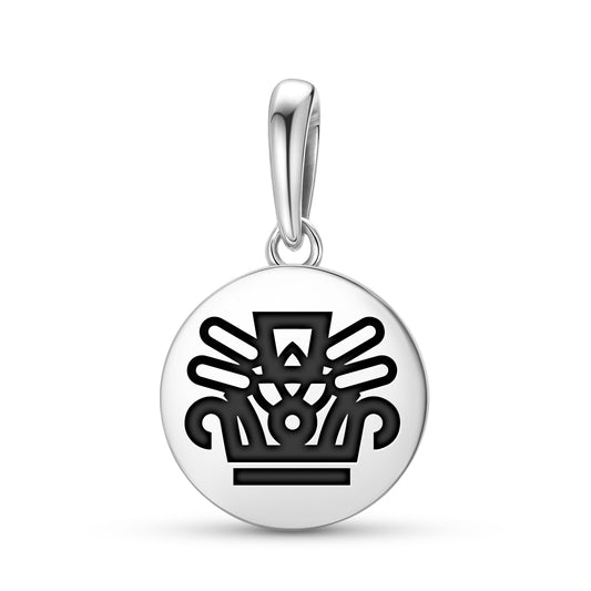 Acatl Aztec Symbols Pendant Dangle Charm