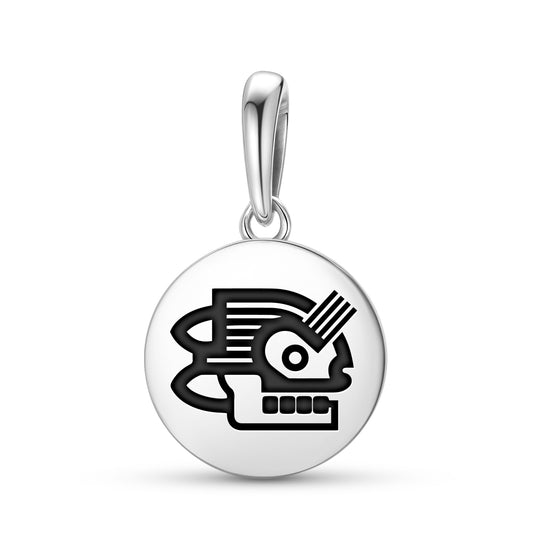 Malinalli Aztec Symbols Pendant Dangle Charm