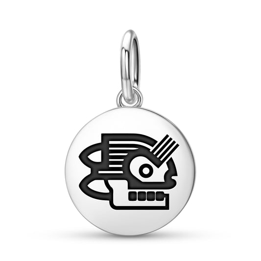 Malinalli Aztec Symbols Pendant Dangle Charm