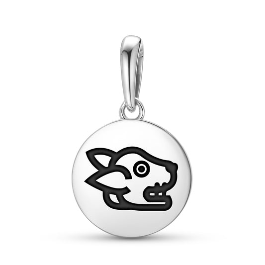 Tochtli Aztec Symbols Pendant Dangle Charm