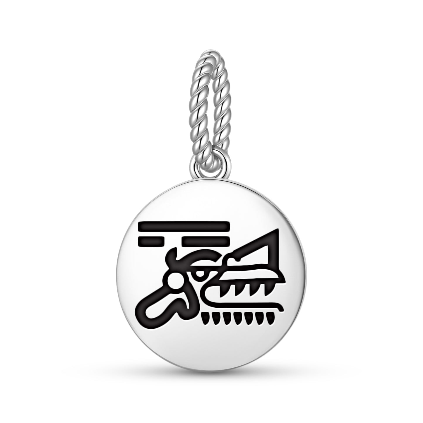 Ehecatl Aztec Symbols Pendant Dangle Charm