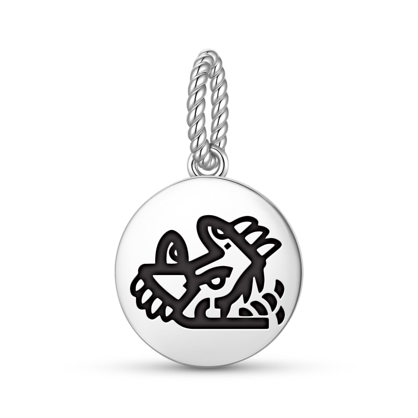 Cipactli Aztec Symbols Pendant Dangle Charm