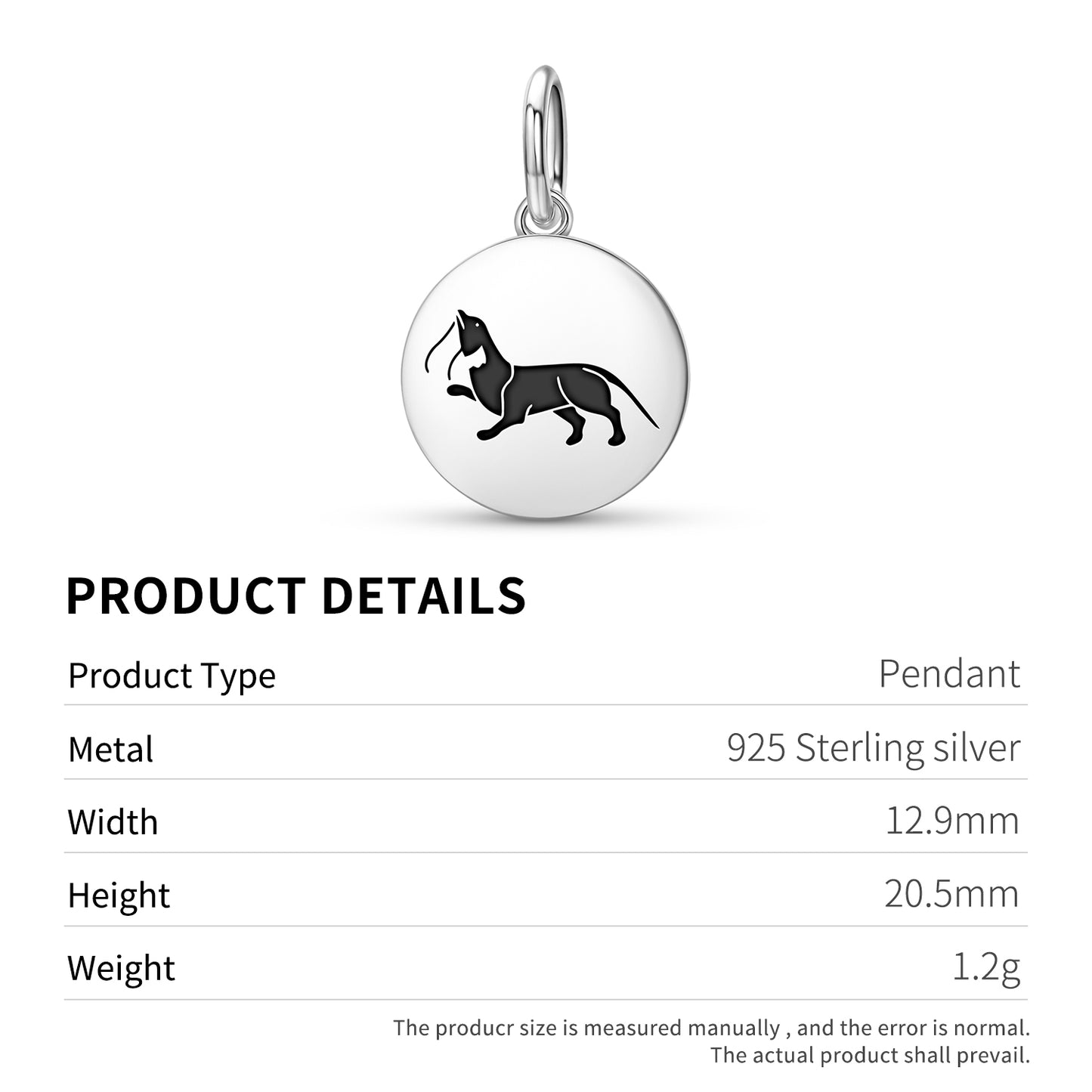 Fish otter – The Three Victorious Creatures of Harmony Buddhist Symbols Pendant Dangle Charm