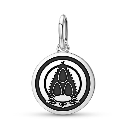 Triratna Buddhist Symbols Pendant Dangle Charm