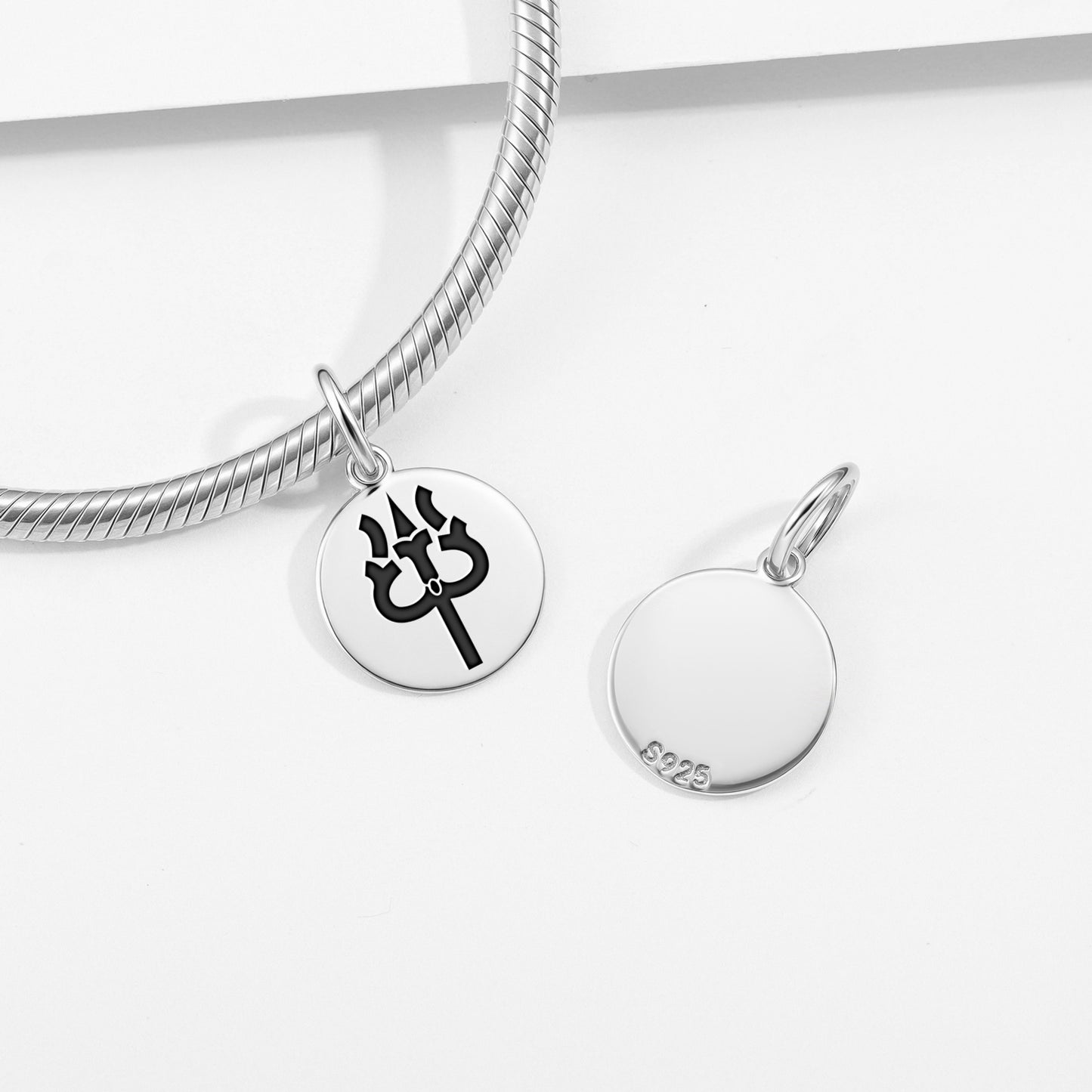 Trishula – Trident Buddhist Symbols Pendant Dangle Charm