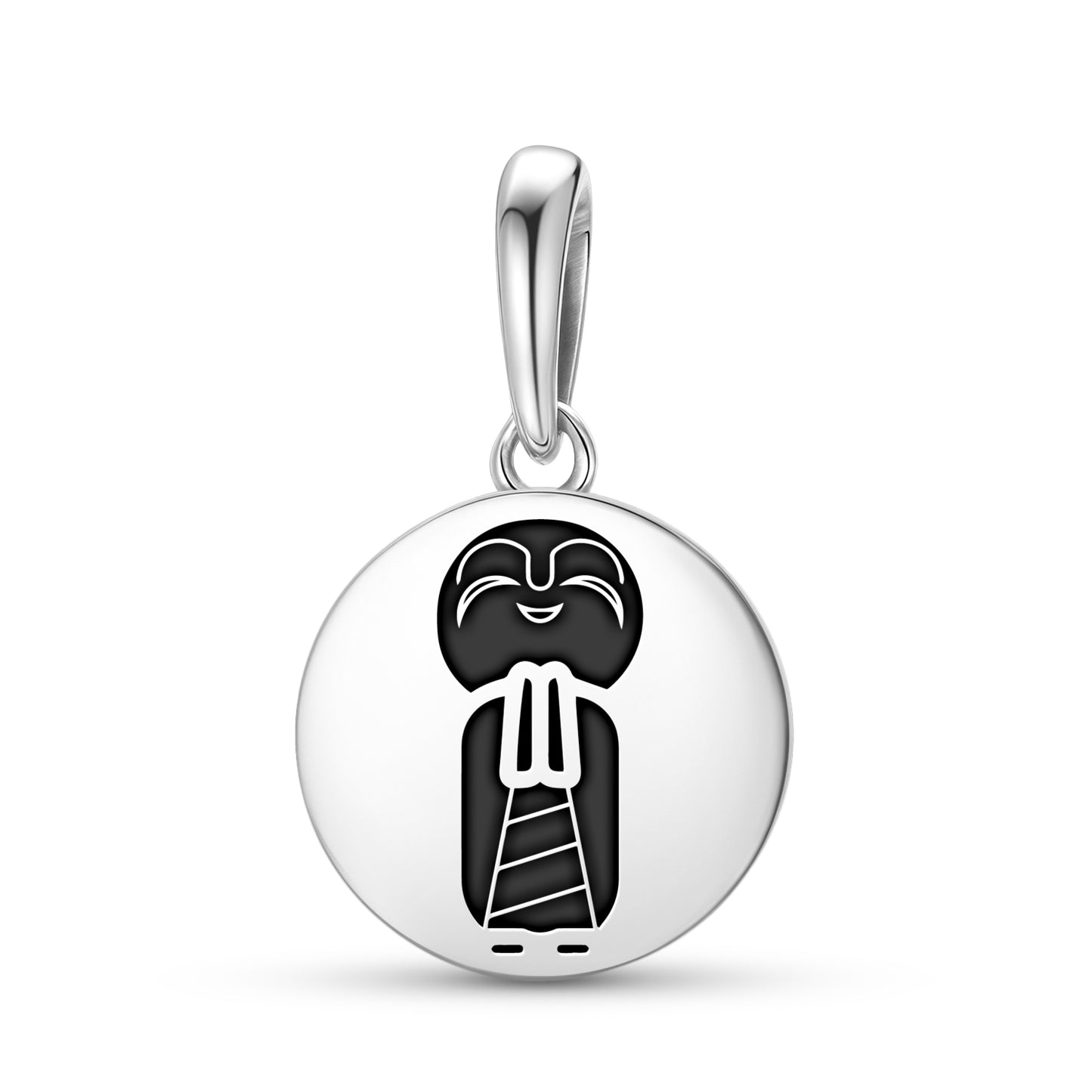 Jizo Buddhist Symbols Pendant Dangle Charm