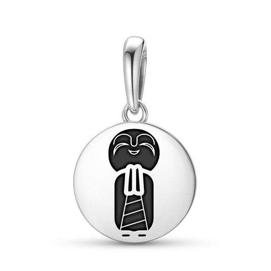 Jizo Buddhist Symbols Pendant Dangle Charm