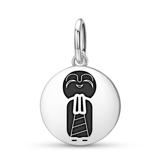 Jizo Buddhist Symbols Pendant Dangle Charm