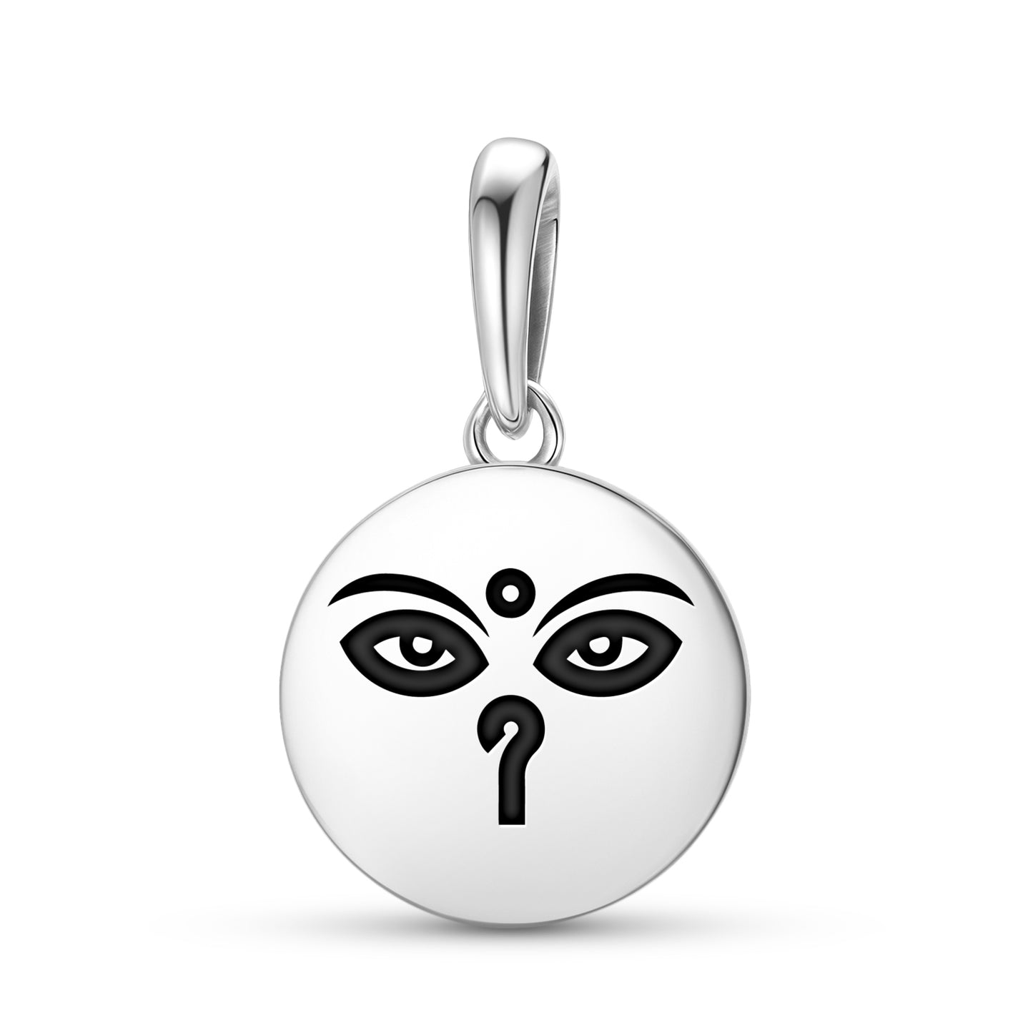 Buddha Eyes Buddhist Symbols Pendant Dangle Charm