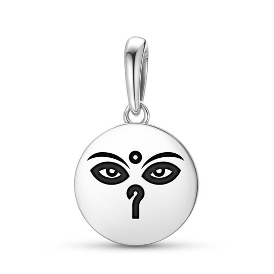 Buddha Eyes Buddhist Symbols Pendant Dangle Charm