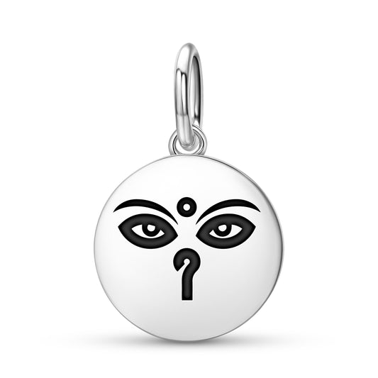 Buddha Eyes Buddhist Symbols Pendant Dangle Charm