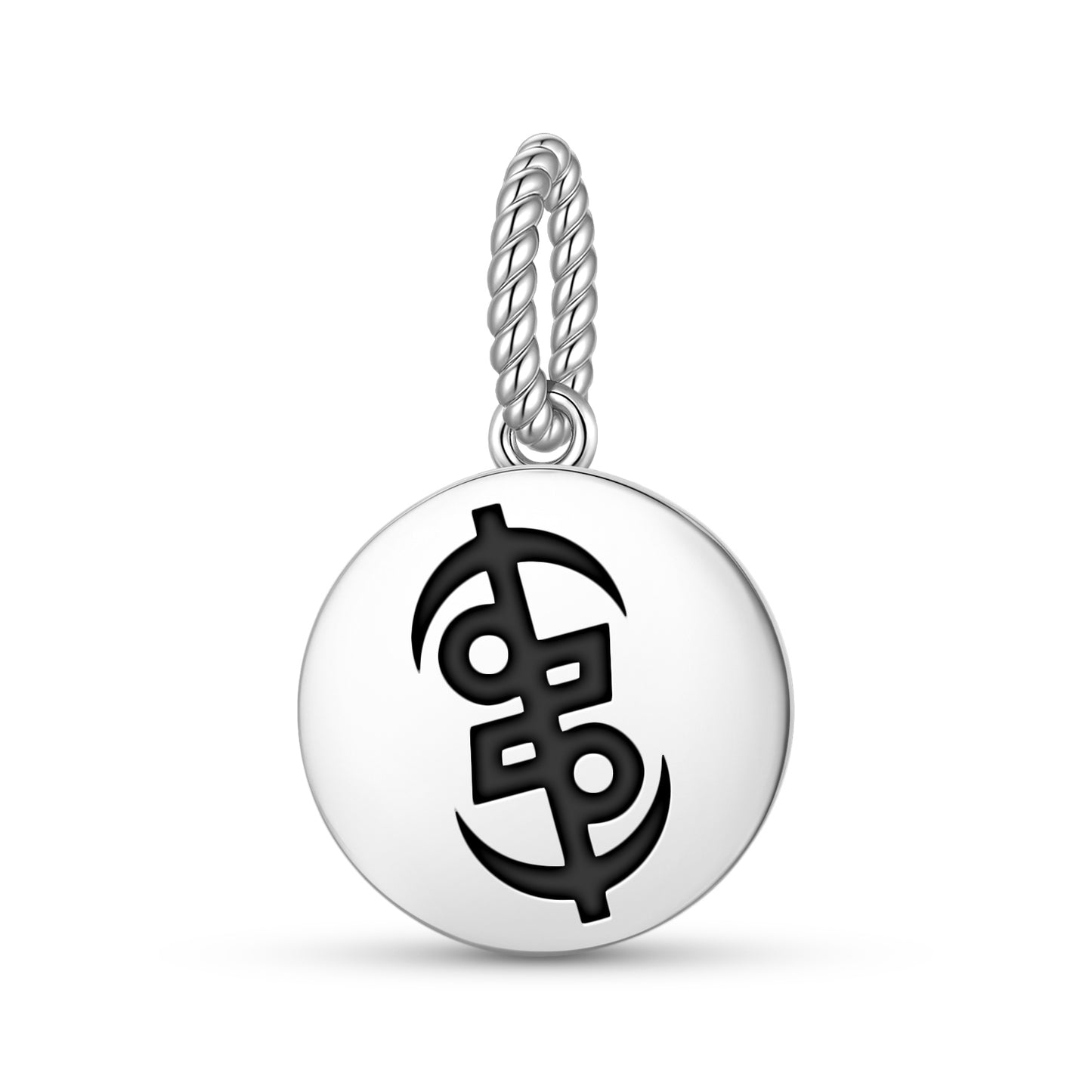 Okuafo Pa Adinkra Symbols Pendant Dangle Charm