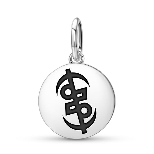 Okuafo Pa Adinkra Symbols Pendant Dangle Charm