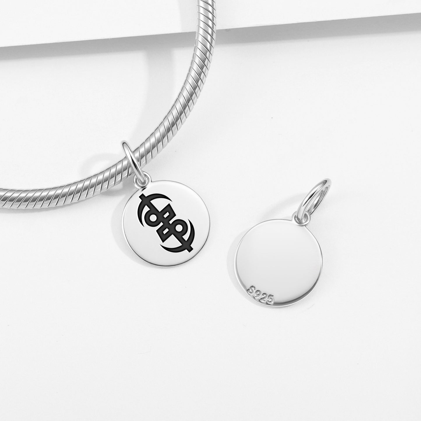 Okuafo Pa Adinkra Symbols Pendant Dangle Charm