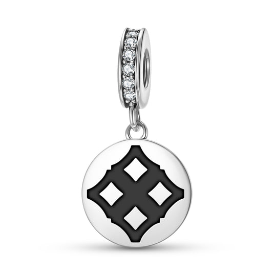 Eban Adinkra Symbols Pendant Dangle Charm