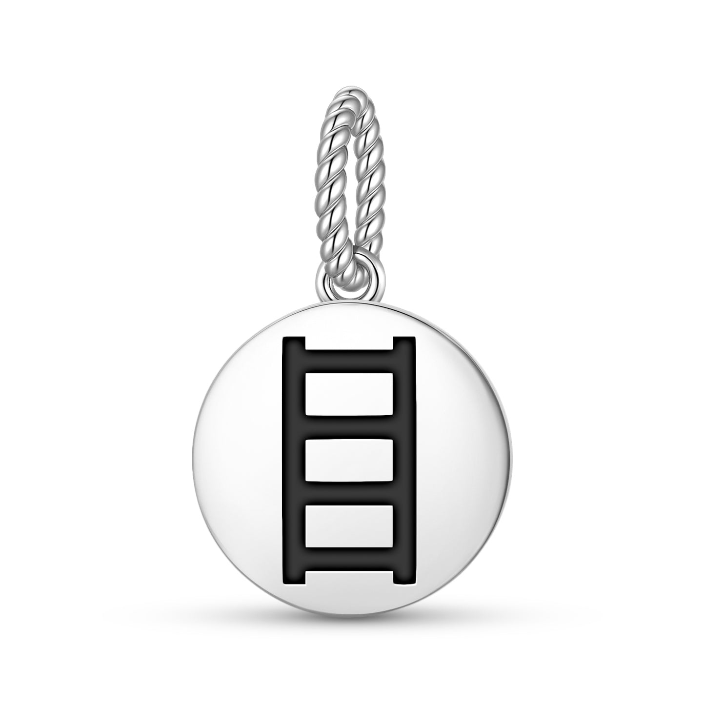 Owuo Atwedee Adinkra Symbols Pendant Dangle Charm