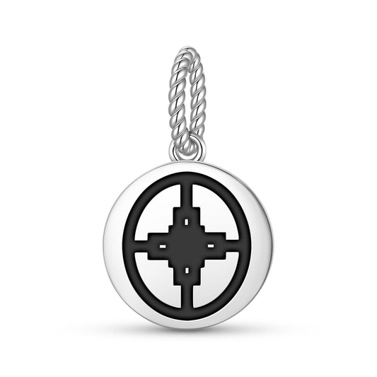 Dame Dame Adinkra Symbols Pendant Dangle Charm