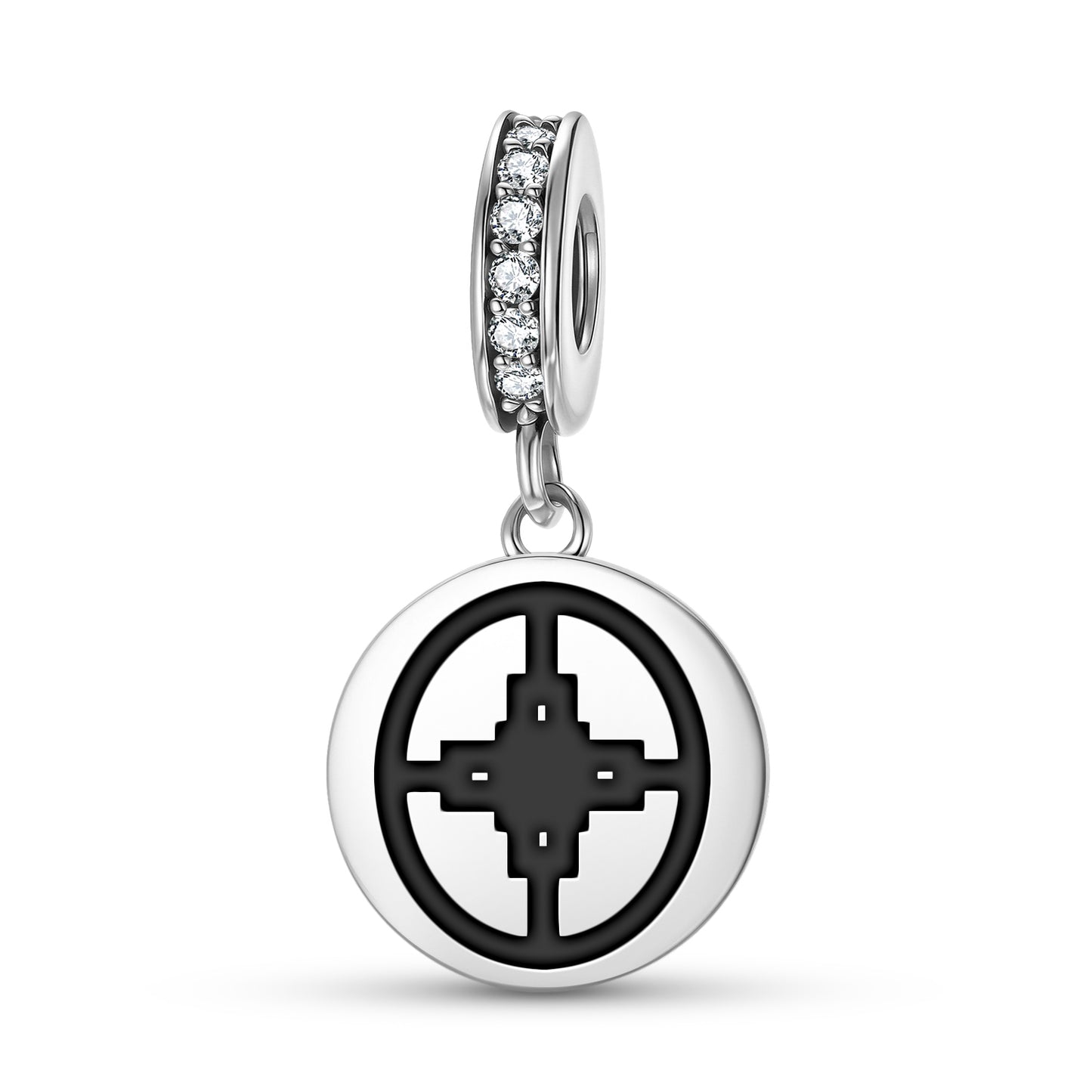 Dame Dame Adinkra Symbols Pendant Dangle Charm