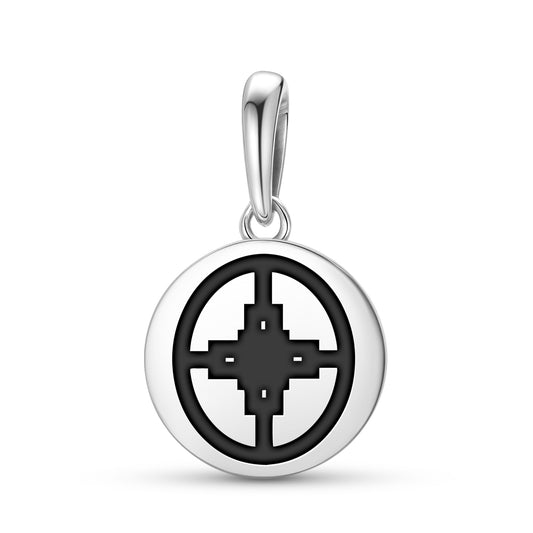 Dame Dame Adinkra Symbols Pendant Dangle Charm