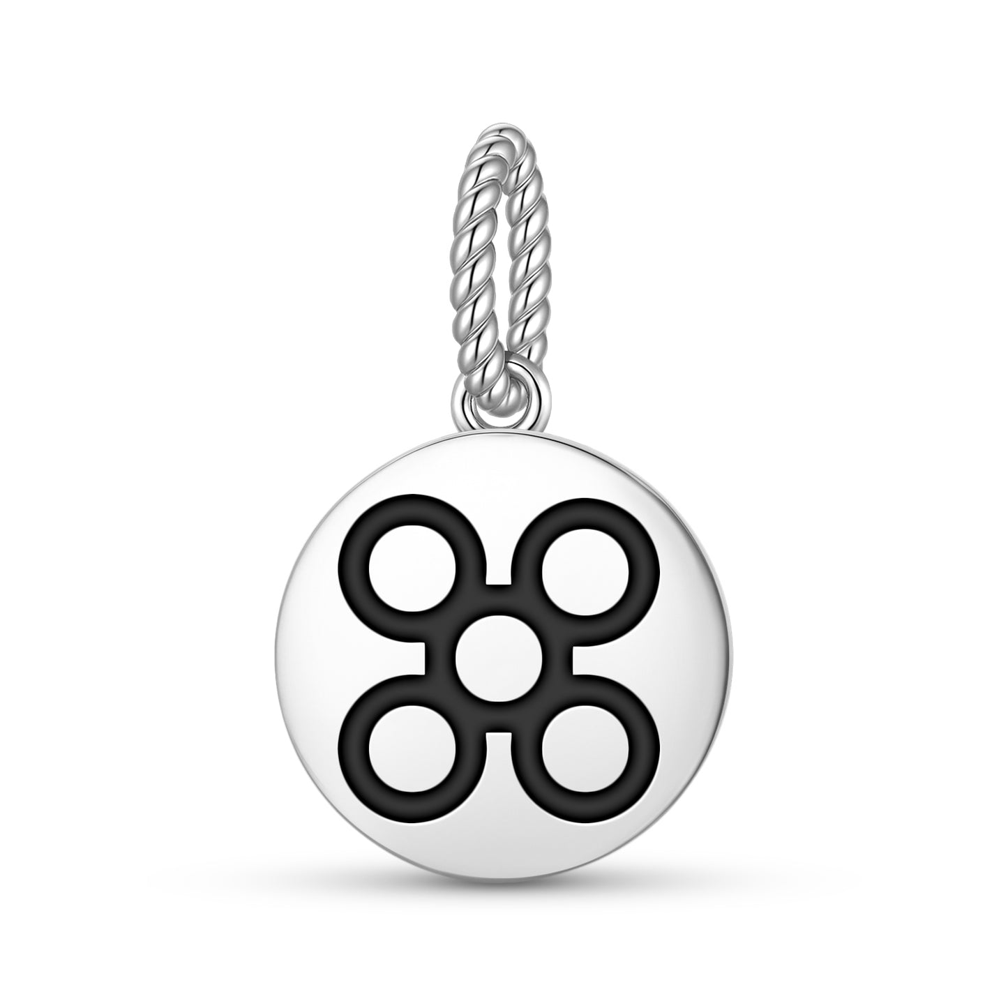Mpuannum Adinkra Symbols Pendant Dangle Charm