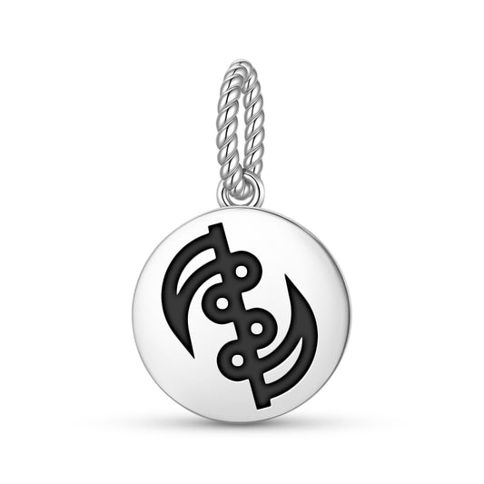 Gye Nyame Adinkra Symbols Pendant Dangle Charm