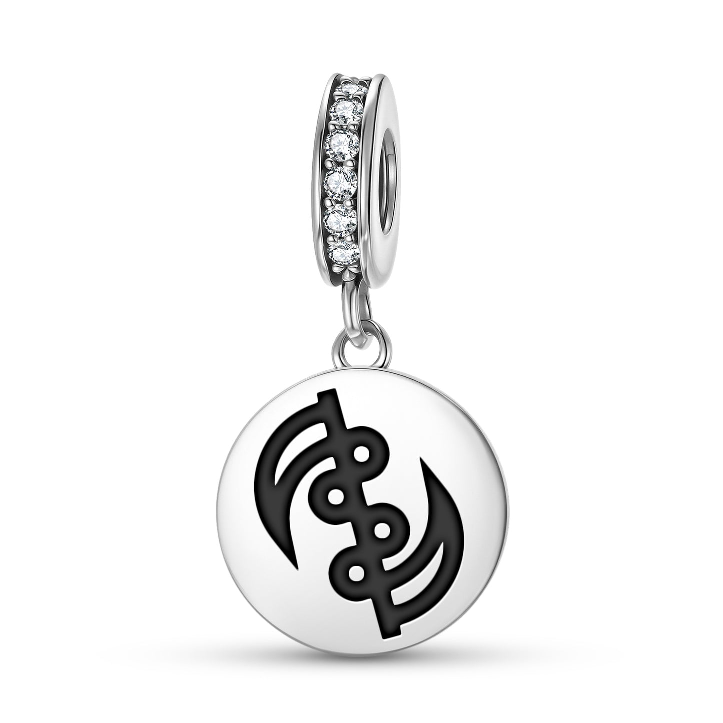 Gye Nyame Adinkra Symbols Pendant Dangle Charm
