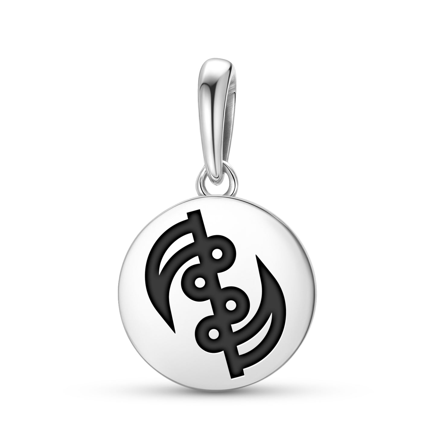 Gye Nyame Adinkra Symbols Pendant Dangle Charm