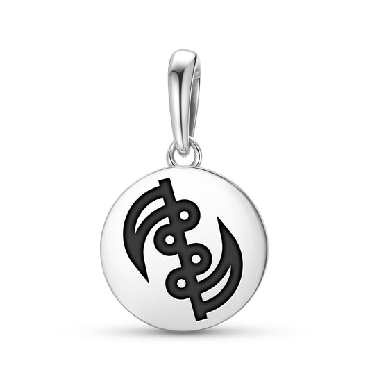 Gye Nyame Adinkra Symbols Pendant Dangle Charm
