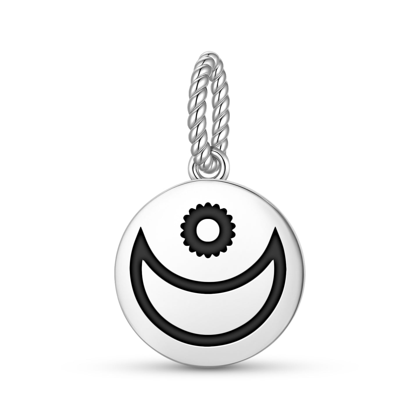 Osram ne Nsoromma Adinkra Symbols Pendant Dangle Charm