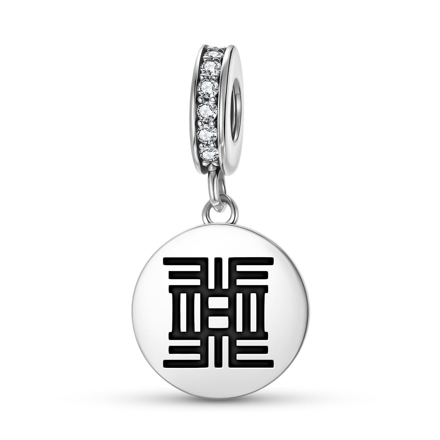 Nea Onnim Adinkra Symbols Pendant Dangle Charm