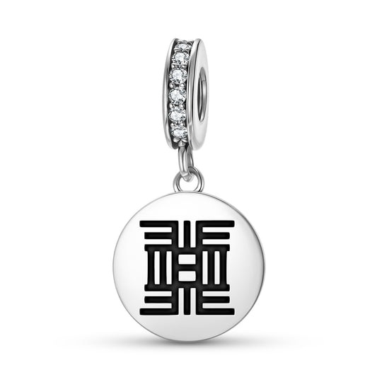 Nea Onnim Adinkra Symbols Pendant Dangle Charm