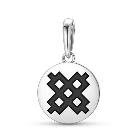 Aban Adinkra Symbols Pendant Dangle Charm