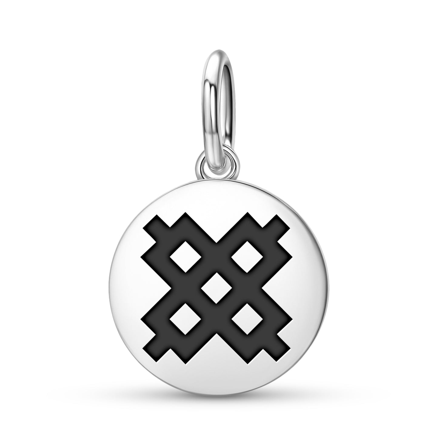 Aban Adinkra Symbols Pendant Dangle Charm
