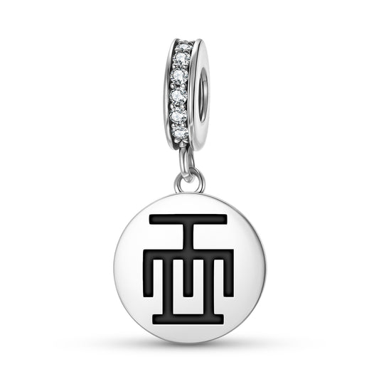 Hwehwemudua Adinkra Symbols Pendant Dangle Charm