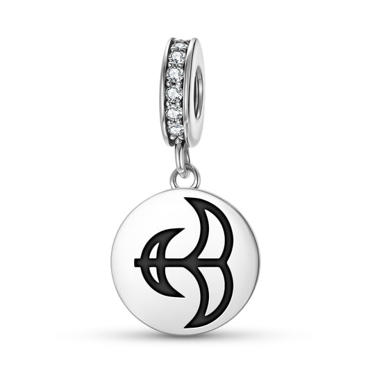 Akoko Nan Adinkra Symbols Pendant Dangle Charm