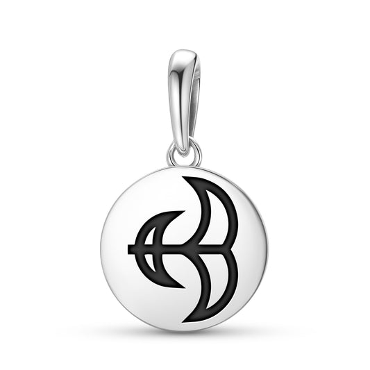 Akoko Nan Adinkra Symbols Pendant Dangle Charm