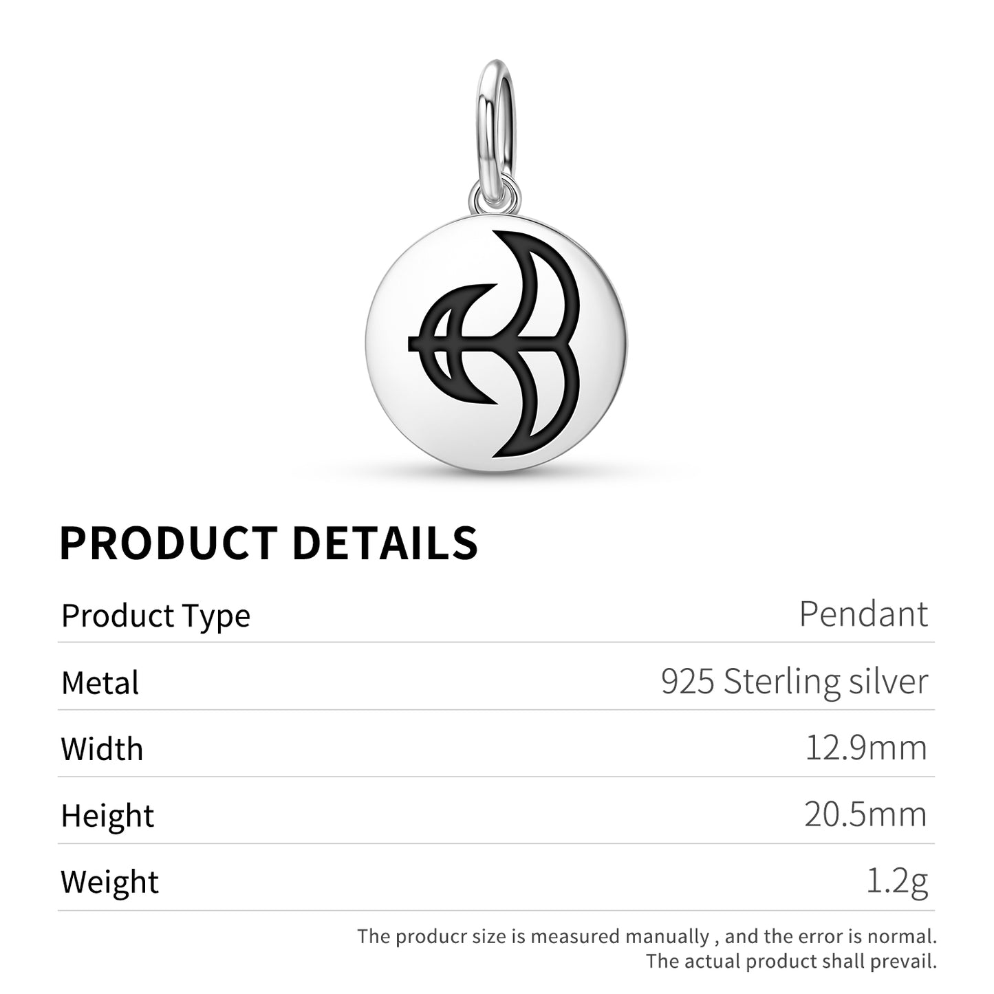 Akoko Nan Adinkra Symbols Pendant Dangle Charm