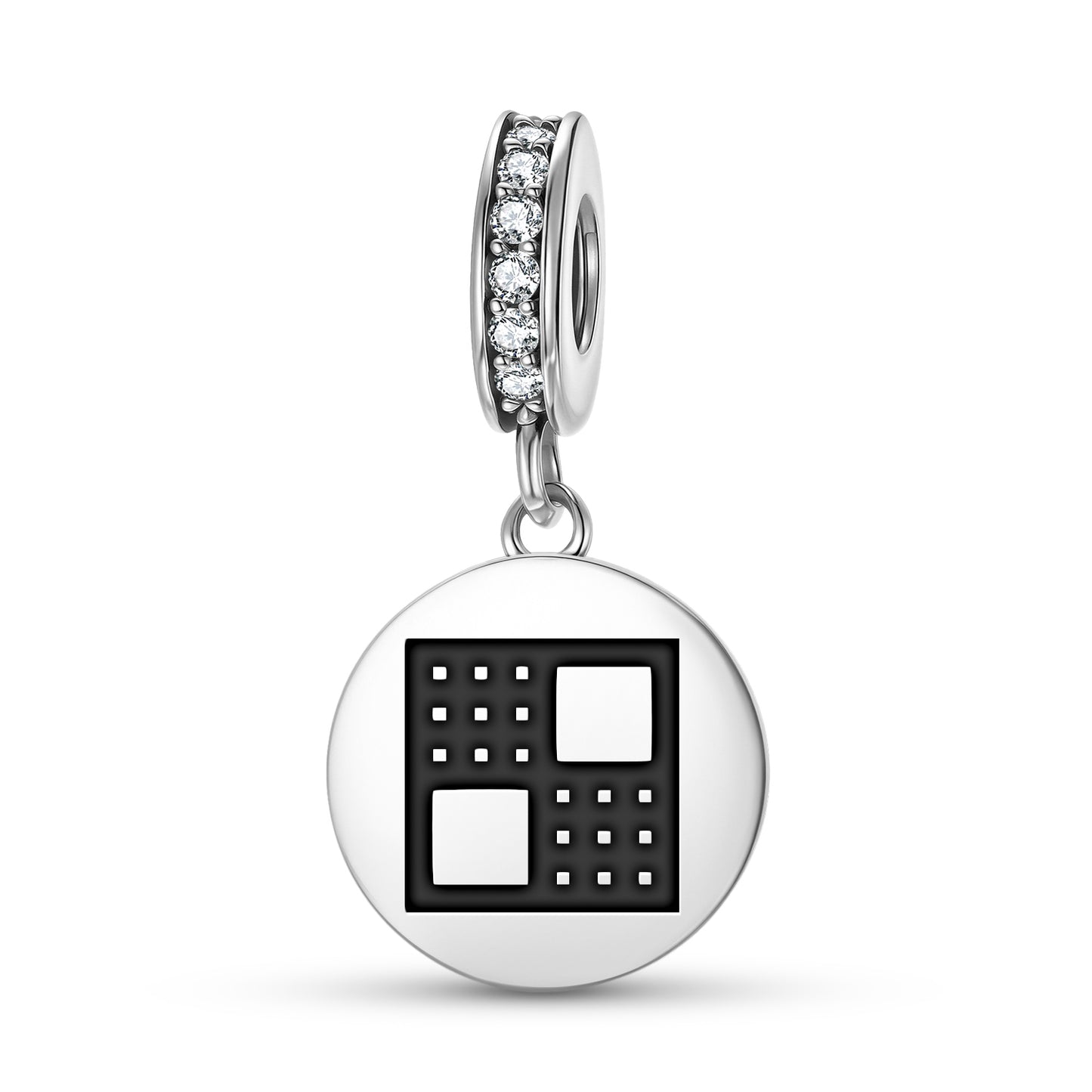 Kuronti ne Akwamu Adinkra Symbols Pendant Dangle Charm
