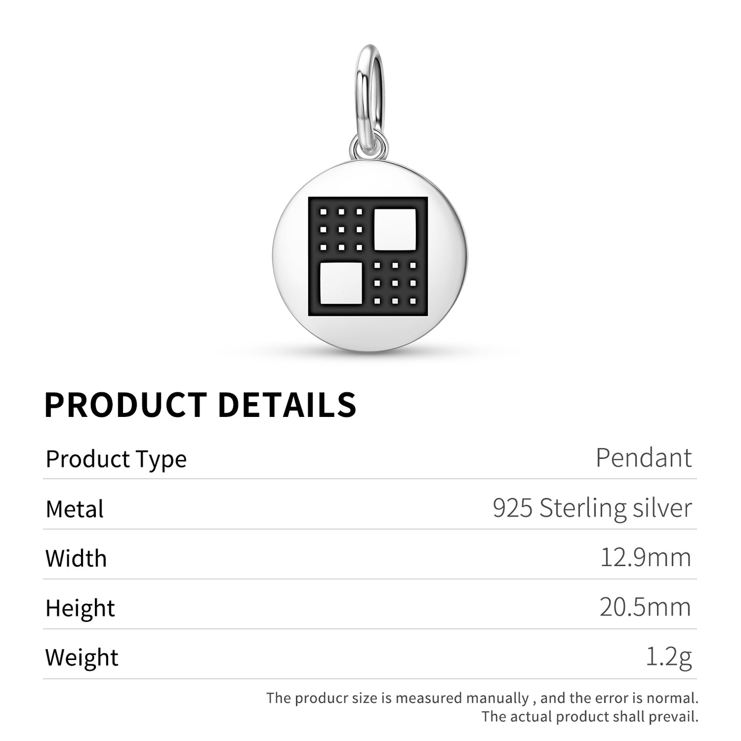 Kuronti ne Akwamu Adinkra Symbols Pendant Dangle Charm