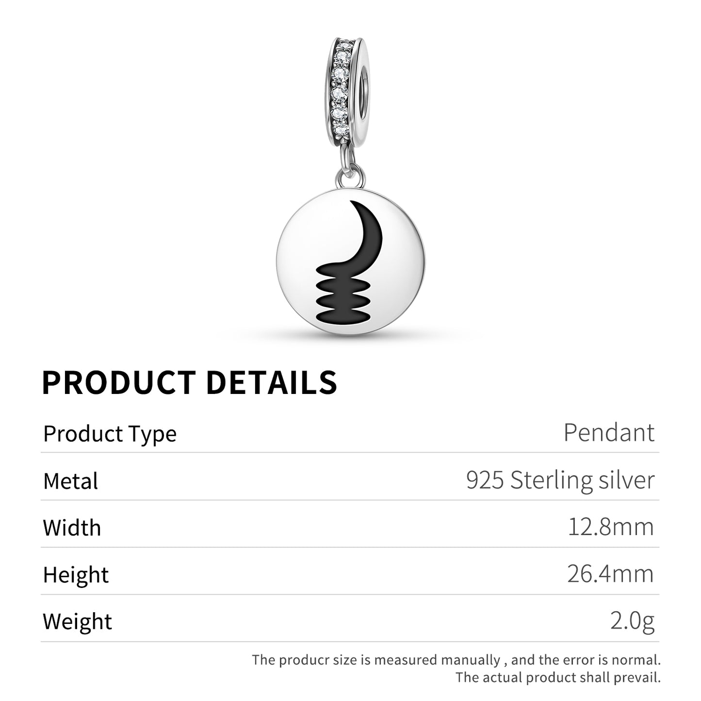 Akoben Adinkra Symbols Pendant Dangle Charm