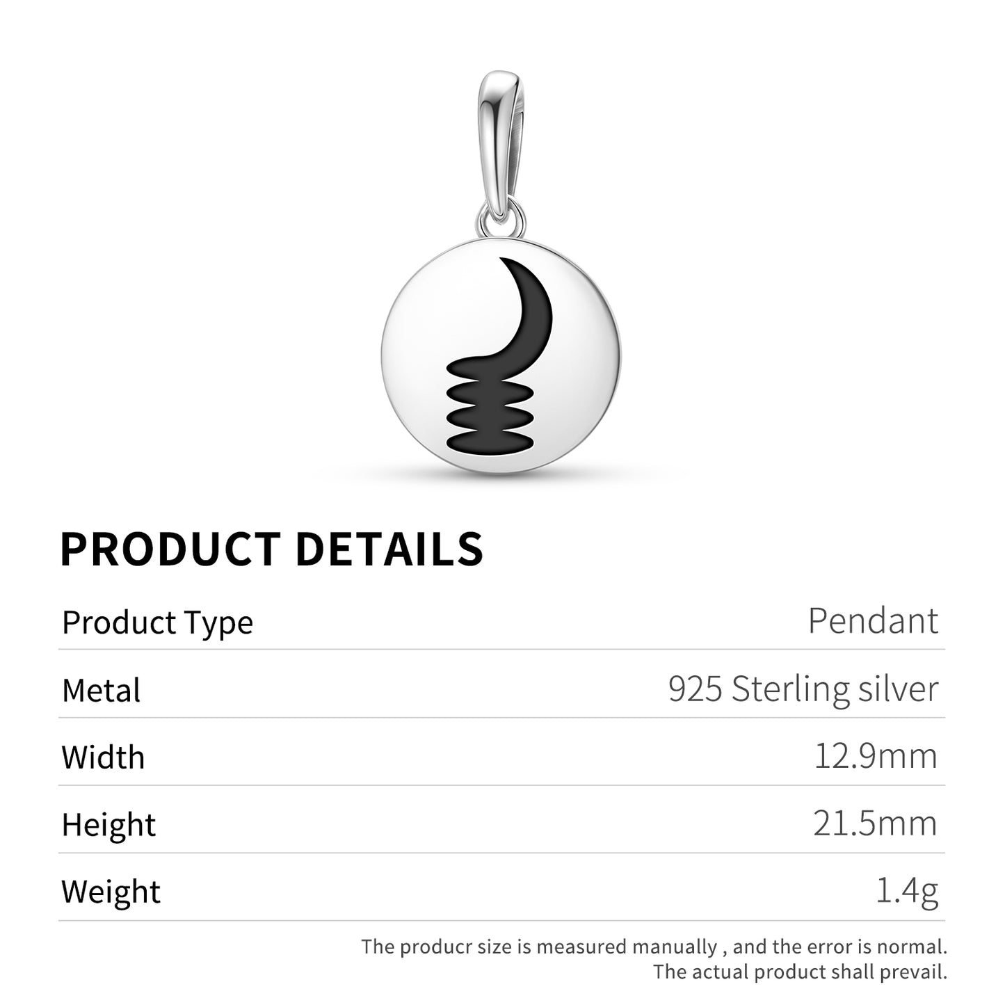 Akoben Adinkra Symbols Pendant Dangle Charm