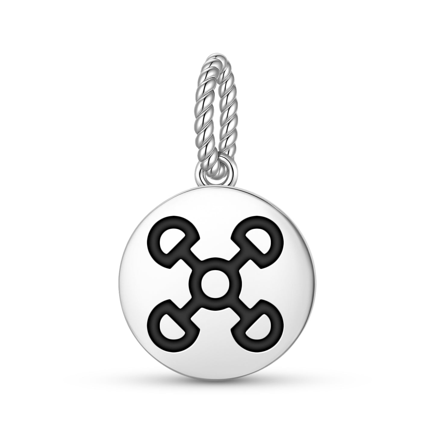 Akoma Ntoaso Adinkra Symbols Pendant Dangle Charm