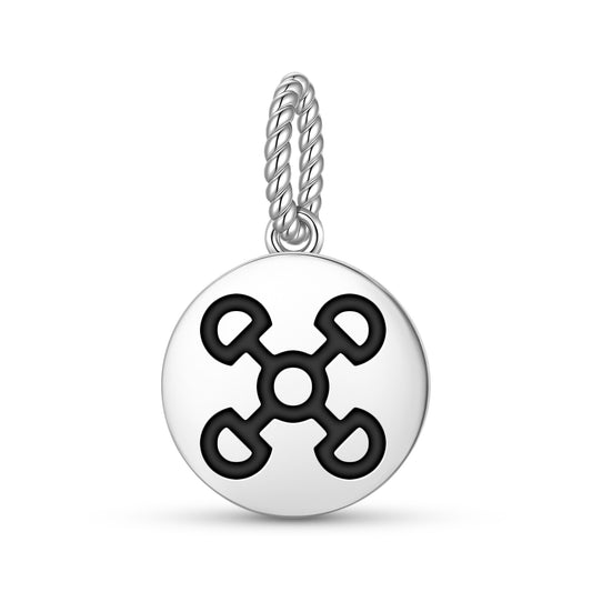 Akoma Ntoaso Adinkra Symbols Pendant Dangle Charm