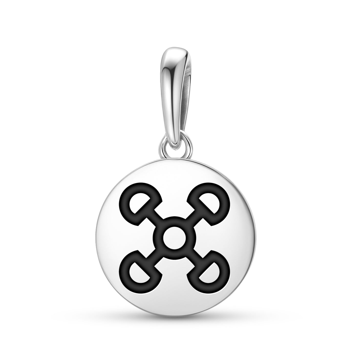 Akoma Ntoaso Adinkra Symbols Pendant Dangle Charm