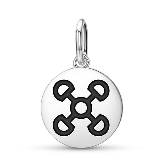 Akoma Ntoaso Adinkra Symbols Pendant Dangle Charm