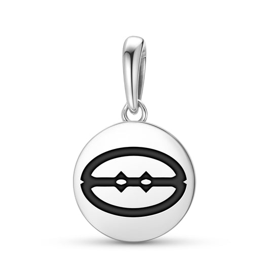 Adwo Adinkra Symbols Pendant Dangle Charm