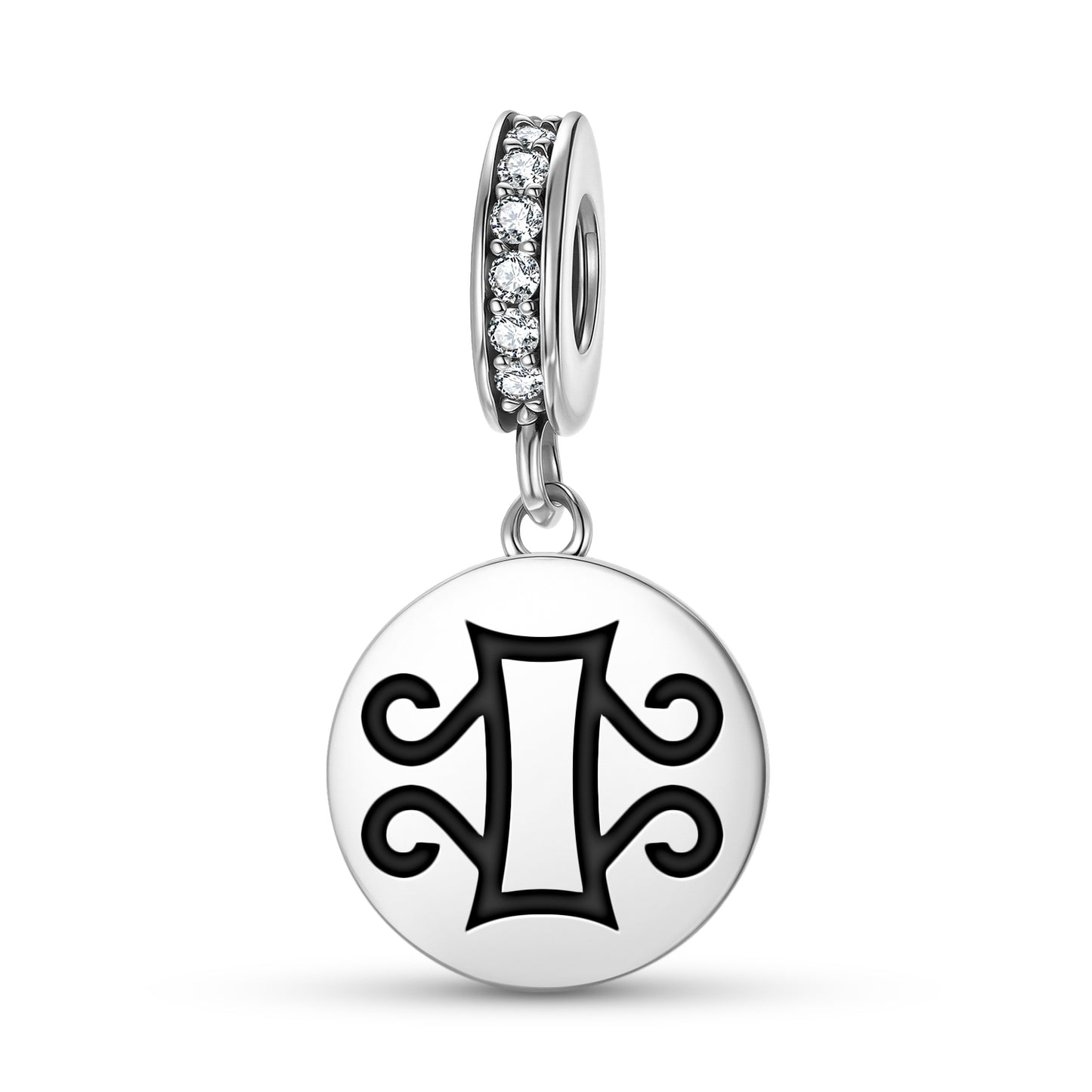 Tamfo Bebre Adinkra Symbols Pendant Dangle Charm