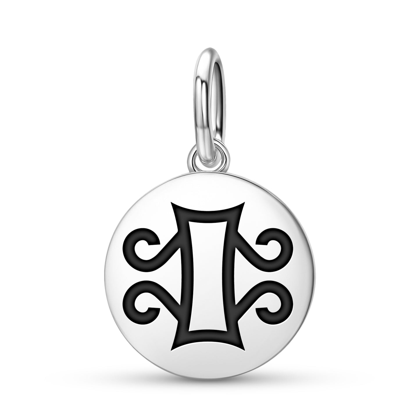 Tamfo Bebre Adinkra Symbols Pendant Dangle Charm