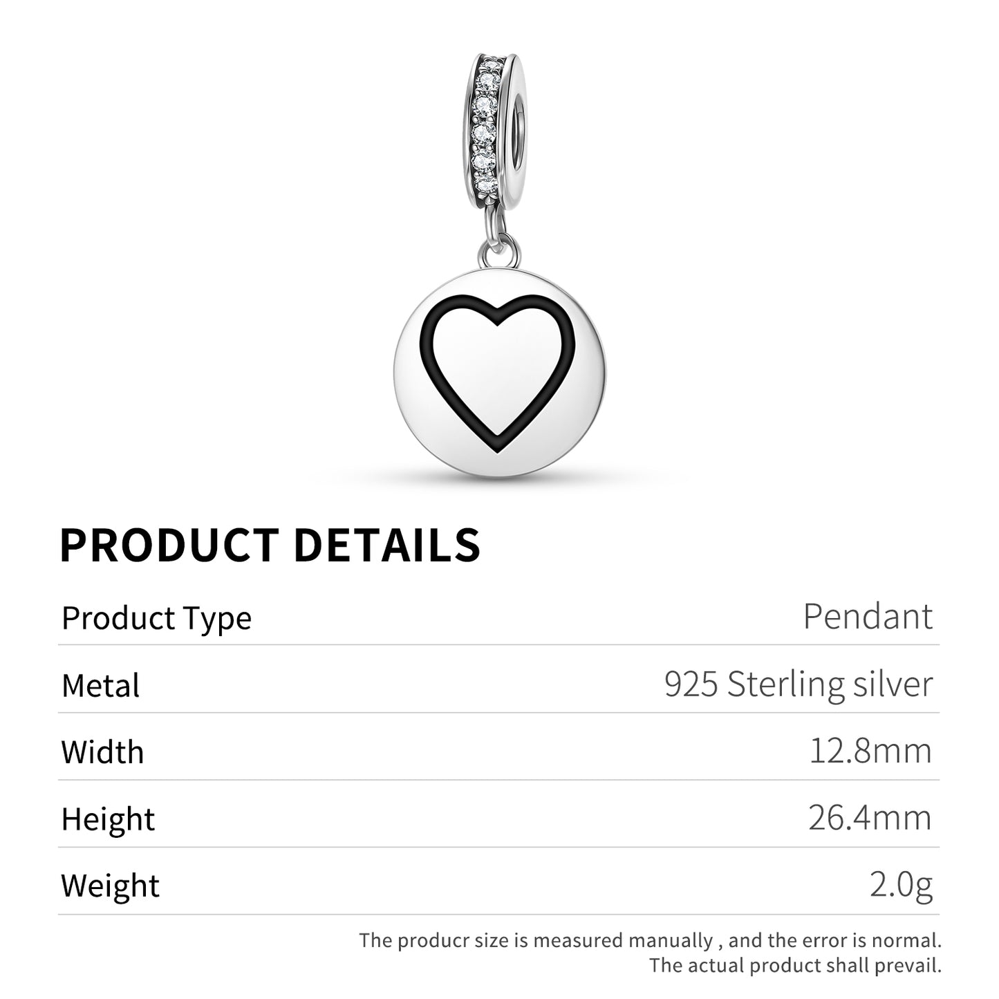 Akoma Adinkra Symbols Pendant Dangle Charm