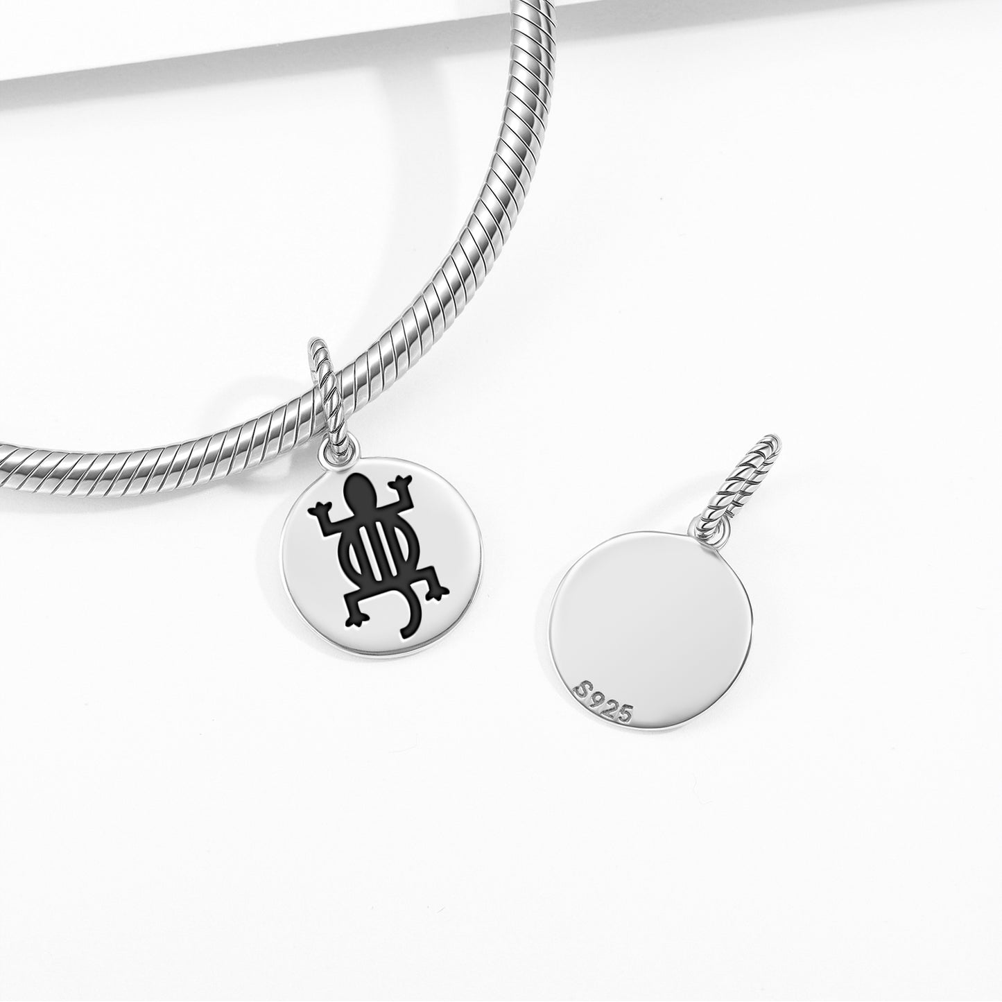 Denkyem Adinkra Symbols Pendant Dangle Charm